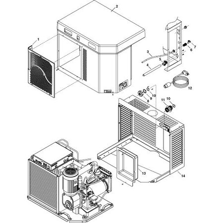 Follett Assy, Docking, 1300 A/W 00137620